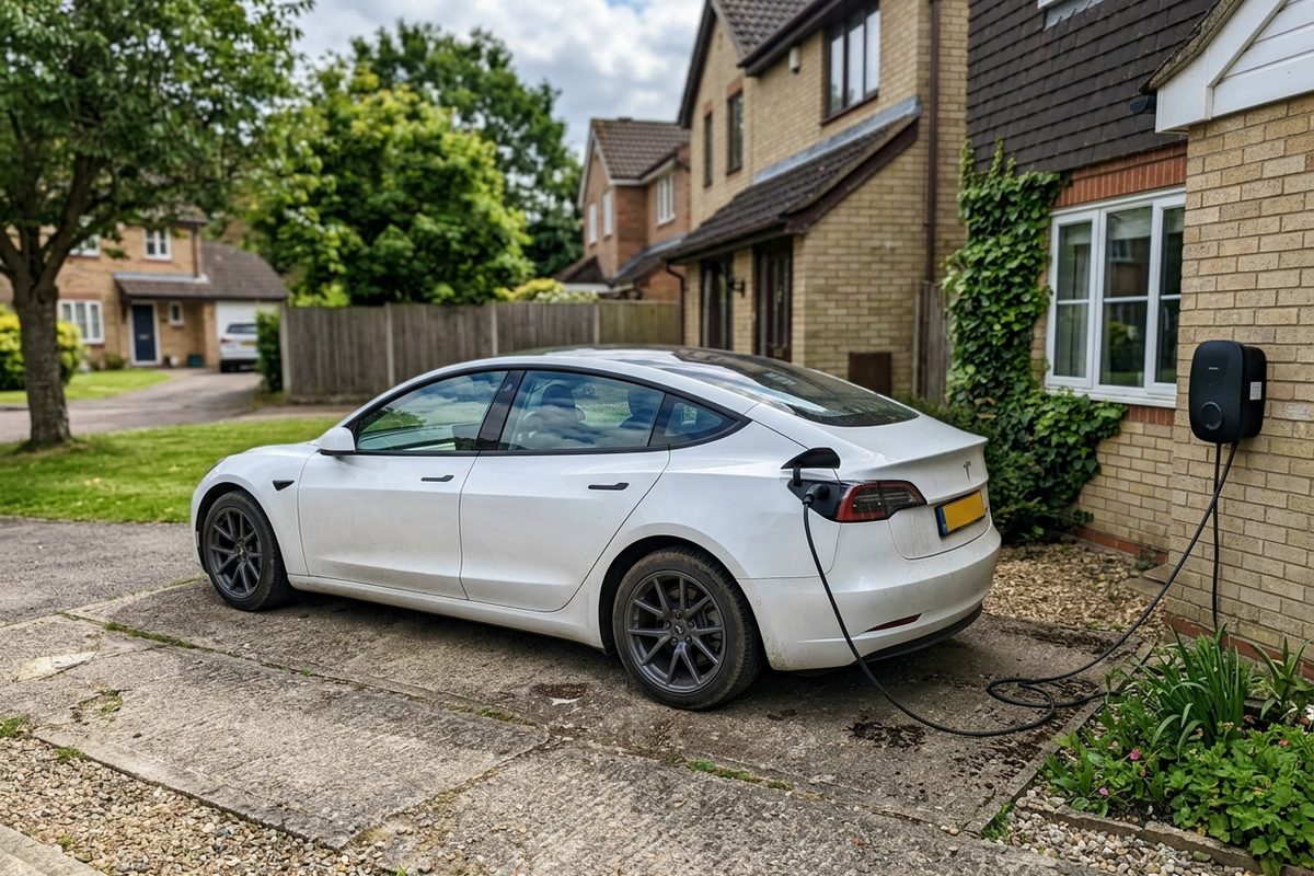Borne de recharge pour véhicule électrique à domicile